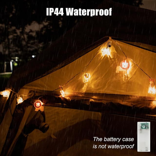 Thumbnail 4 de Auting Cadena de luces LED cálidas para interiores