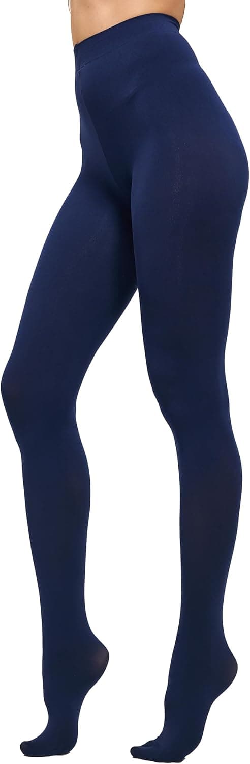 Detalle de Collants HeyUU Ladies semi-opaques colorés 80 DEN en microfibre