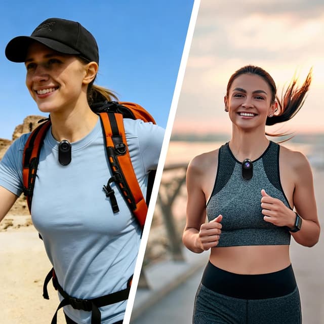 Detalle 2 de Xilecam Mini Action Cam 1080P inkl. 32-GB-Speicherkarte – Helmkamera & Bodycam-POV in Schwarz