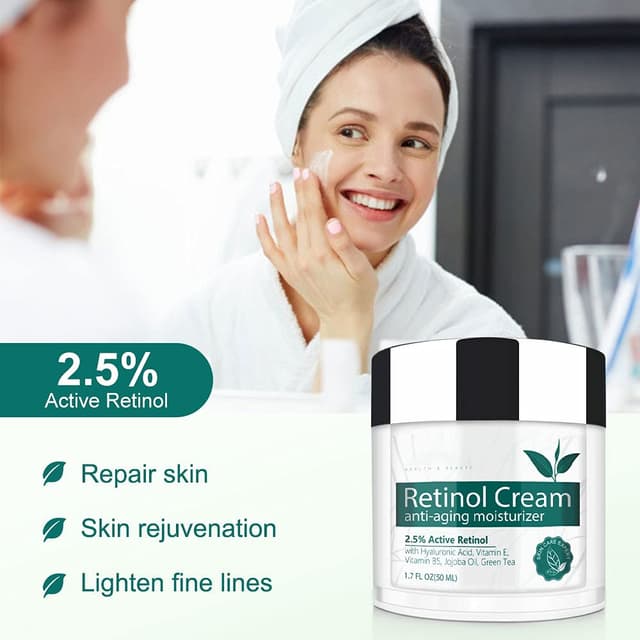 Detalle 2 de IFUDOIT Retinol Gesichtscreme 2,5% Feuchtigkeit