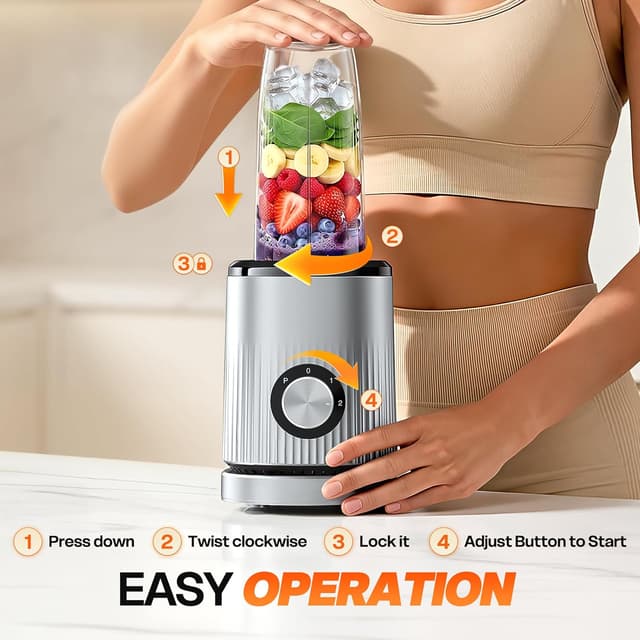 Thumbnail 5 de Turelar Blender 20,000 RPM Portable Smoothie Maker