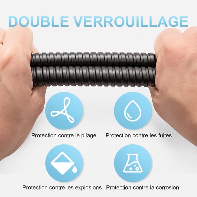 Thumbnail 4 de OFFO Flexible de Douche 2.0 m 11 mm