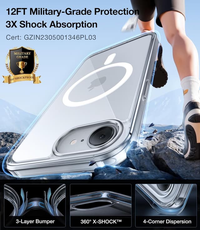 Detalle 2 de TORRAS iPhone 16e case, 12FT protection