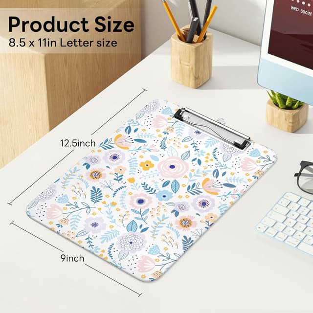 Detalle 2 de Klemmbrett A4 Letter mit Metallklammer