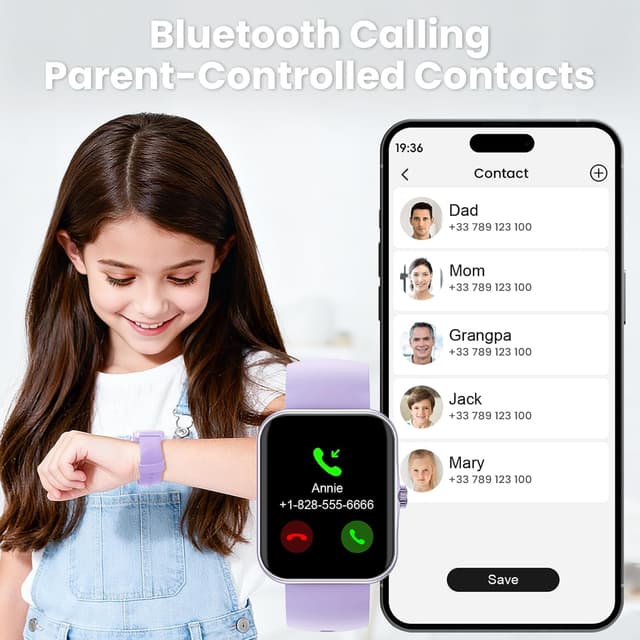 Detalle de BJLBOJEY Kids Smart Watch 1.83''