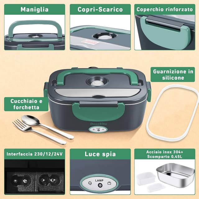 Thumbnail 6 de Dosevita Scaldavivande Elettrico 1,5L 80W