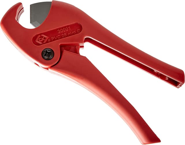 Detalle 2 de C.K 430001 PVC Pipe Cutter (195 mm) — one-handed straight cuts for PVC conduit