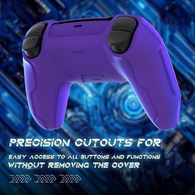 Detalle 2 de playvital Mecha Edition silicone cover for PS5 controller