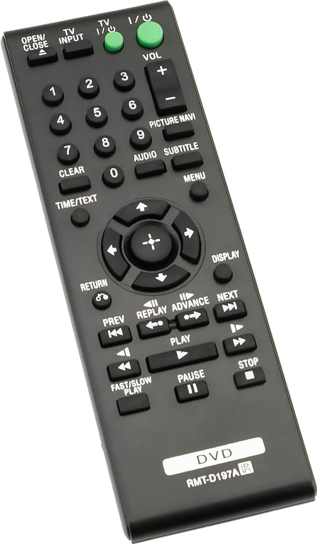 Detalle 2 de AULCMEET RMT-D197A Remote for Sony DVD