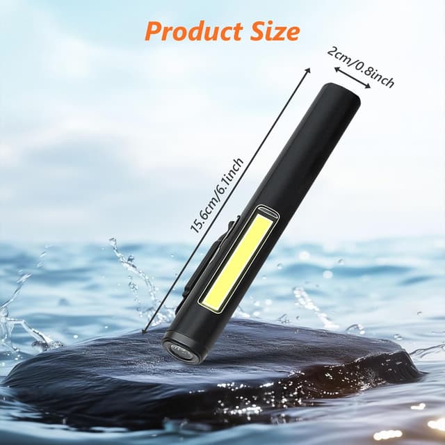 Detalle 2 de flintronic Mini Lampe de Poche 600 mAh 🔦