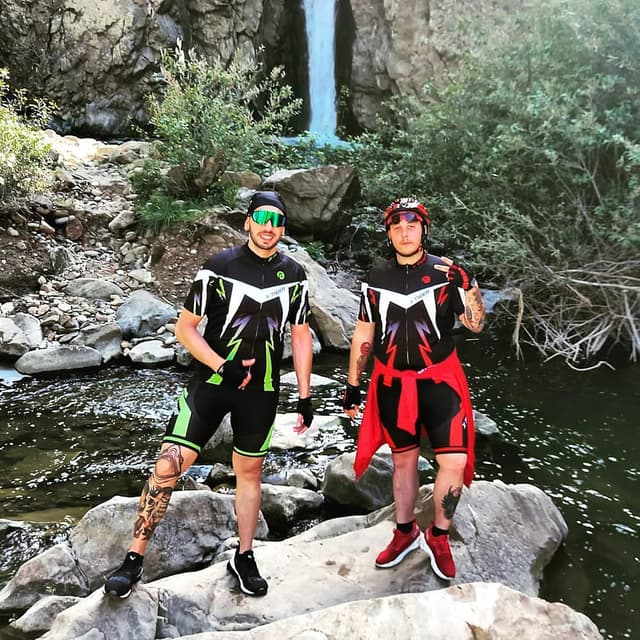 Detalle 2 de X-TIGER Ciclismo Uomo 5D Gel: salopette pantaloncini imbottiti con cuscinetto gel