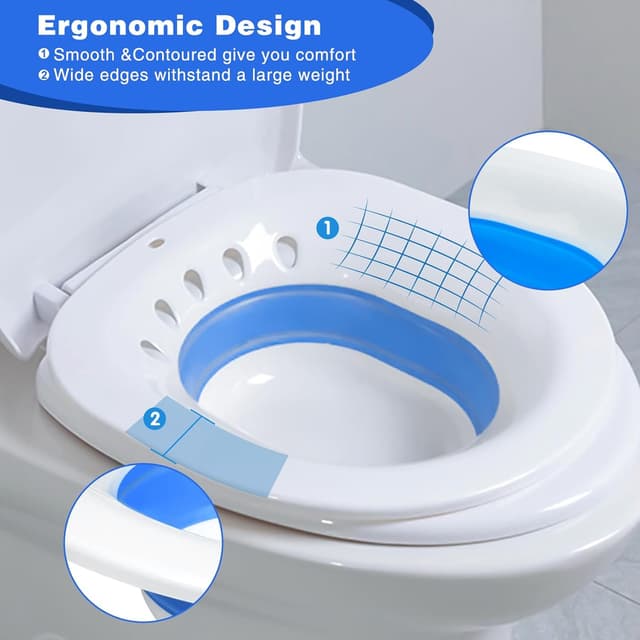 Thumbnail 4 de DEANIC Foldable Sitz Bath 300 lb capacity