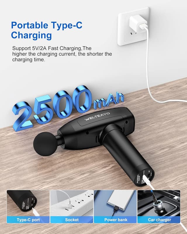 Thumbnail 3 de Massage Gun Deep Tissue 30-speed handheld massager