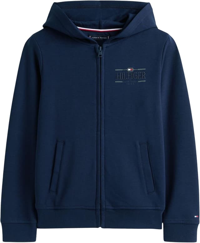 Thumbnail 5 de Tommy Hilfiger Tommy Icons Zip Through Hoodie Felpa Bambini