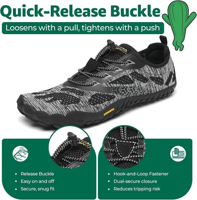 Detalle 2 de SAGUARO Scarpe barefoot da trail