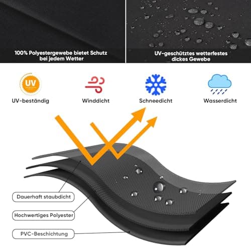 Thumbnail 2 de Sekey Carcasa para sombrilla de 400 cm, 100% poliéster🛡