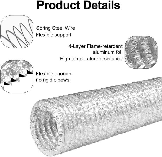 Thumbnail 3 de Adiwo Manguera ventilación 150 mm