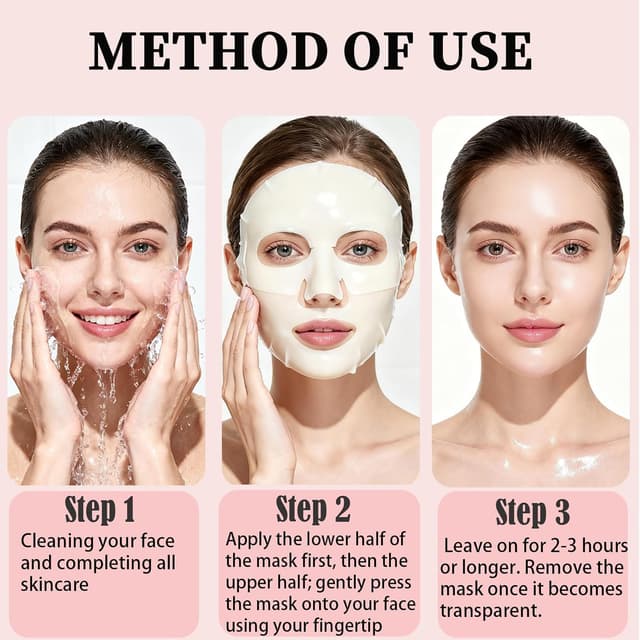 Thumbnail 6 de 8 Pezzi Maschera Collagene Viso Bio-Collagen Real Deep Mask: collagen mask overnight per idratazione e notte