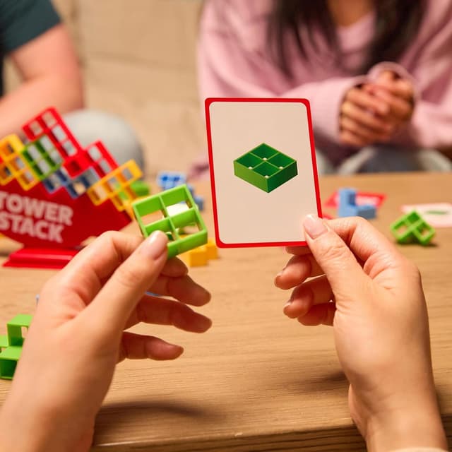 Thumbnail 3 de Relatable Tower Stack stacking game 24 blocks 🎲