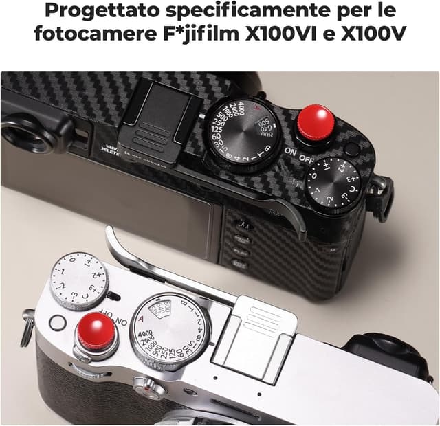 Thumbnail 6 de K&F CONCEPT Kit Impugnatura Hot Shoe per X100V 6,7 cm