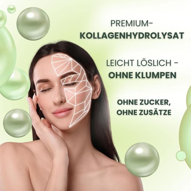 Detalle 2 de marble Collagen Pulver Matcha 450 g