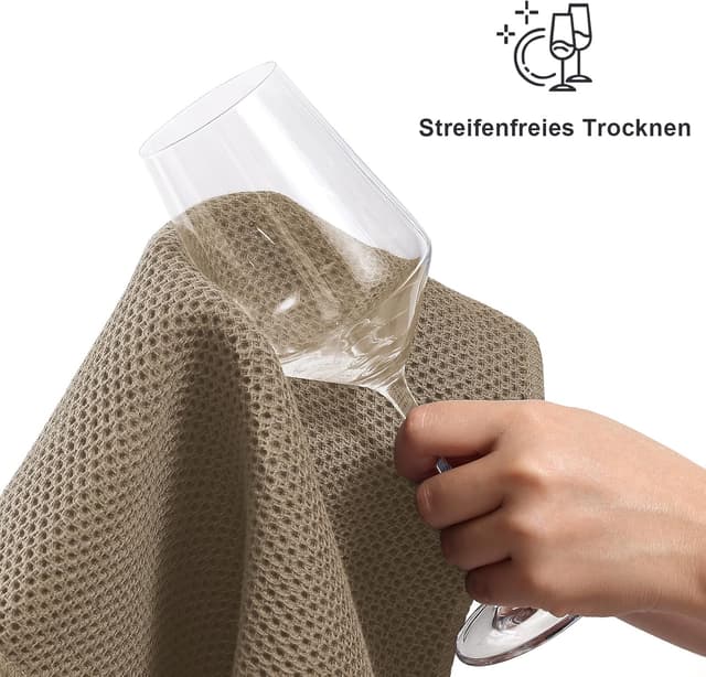 Detalle 2 de Moosfor Geschirrtücher 4er Set 32 x 72 cm