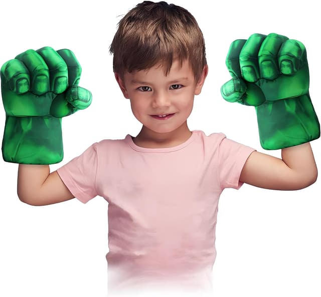 Thumbnail 3 de Guantes de Boxeo para Niños Gigantes Peluche Verde