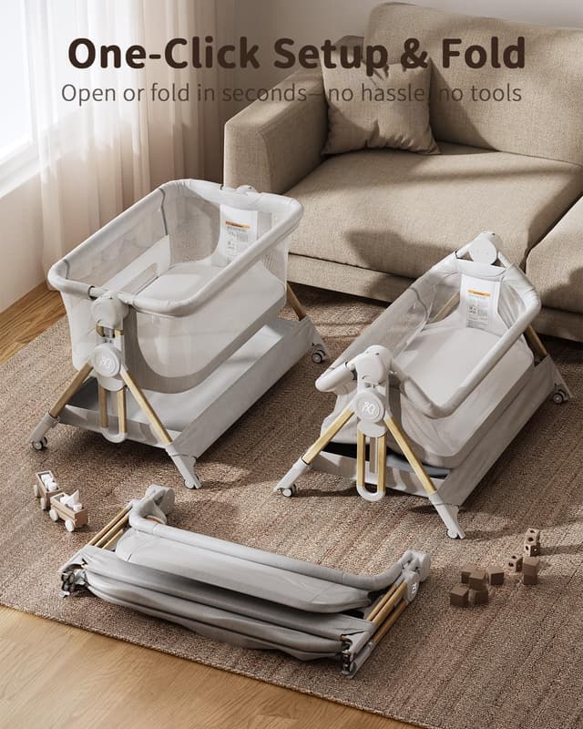 Detalle de ANGELBLISS Baby Bassinet 19 lbs