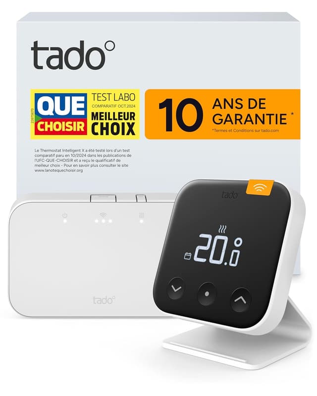Imagen de tado° Thermostat X connecté sans fil, kit thermostat 1️⃣ en OfertitasTOP