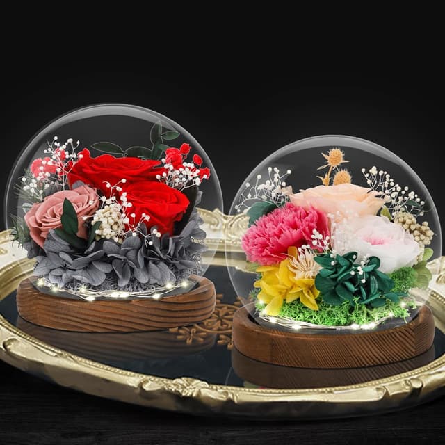 Thumbnail 3 de CSYY Ewige Rose Glas Infinity