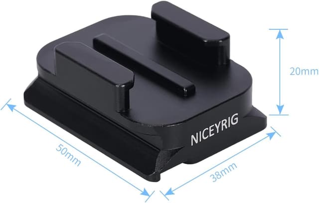 Thumbnail 2 de NICEYRIG Buckle Mount Adapter for Go Pro