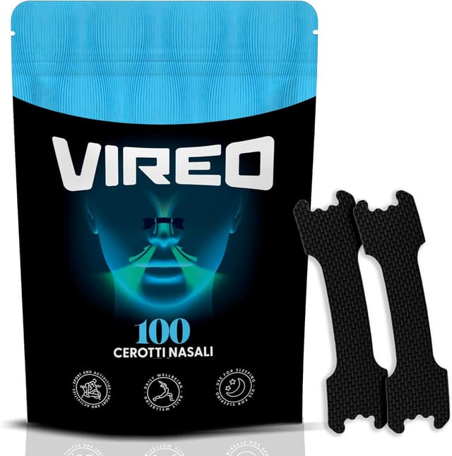 Detalle de Vireo Cerotti Nasali Neri 100 pezzi