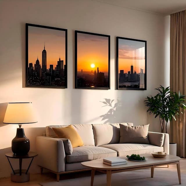 Thumbnail 6 de Zreolity A3 Black Wooden Photo Frame (42 x 29.7 cm) with A4 Mount