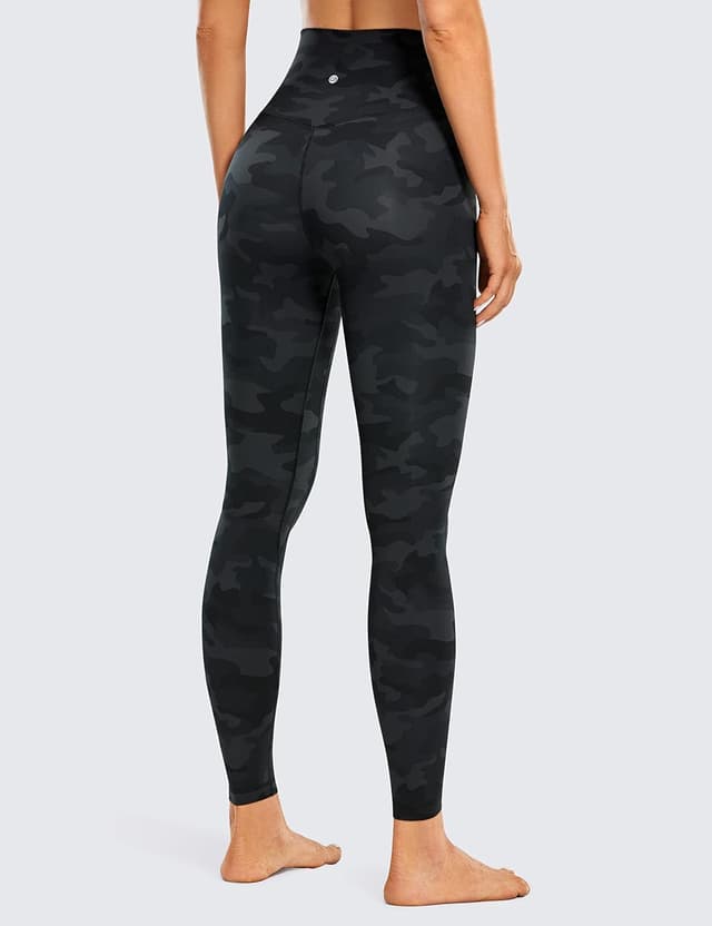 Detalle de Leggings yoga femme CRZ YOGA Brushed Naked Feeling taille haute – coupe 64/71 cm