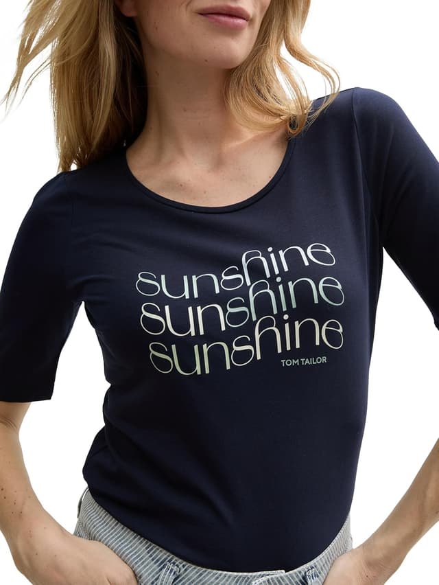 Detalle 2 de TOM TAILOR 1047062 T-shirt donna a maniche corte