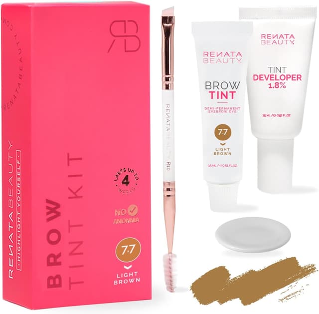 Imagen de Renata Beauty Kit Tinta Sopracciglia Marrone Chiaro 30 utilizzi en OfertitasTOP