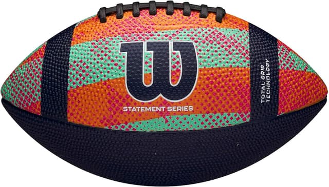 Detalle de Wilson NCAA Statement Geo Football (Junior) in Orange
