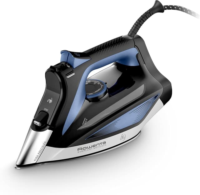 Detalle de Rowenta Everlast Anticalc Dampfbügeleisen DW7320 – 2700 W für starken Dampf und präzises Bügeln