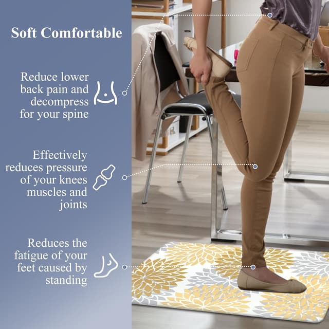 Thumbnail 6 de HEBE anti fatigue kitchen mats 0.4 inch