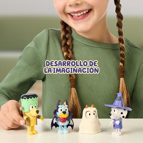Detalle 1 de Famosa Bluey Pack 4 Figuras articuladas, 4 unidades
