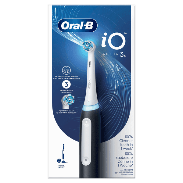 Detalle de Oral-B iO3 Cepillo eléctrico negro mate