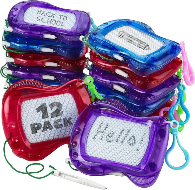 Detalle de Mini Magnetic Drawing Board Pack of 12 ๐จ