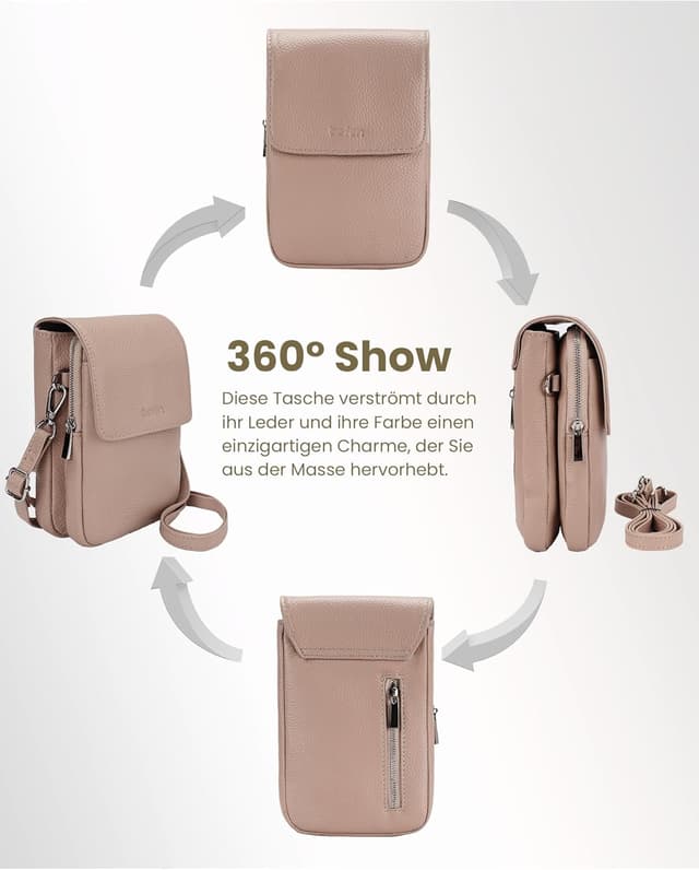 Thumbnail 5 de Echte Leder Handytasche mit RFID, 12 x 20 cm