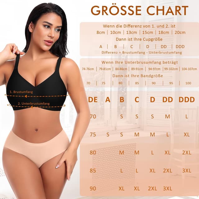 Thumbnail 5 de Ganado BH Ohne Bügel Nahtloser Bralette