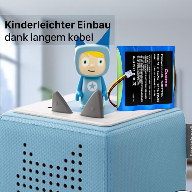 Thumbnail 3 de Akku für TonieBox 3300mAh NiMH