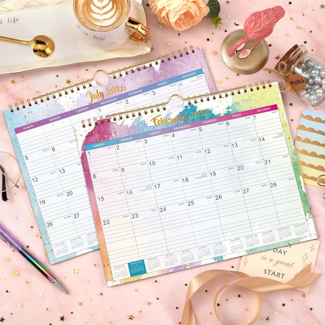 Thumbnail 5 de Waterink 2026 Wall Calendar 11" x 8.5" ๐