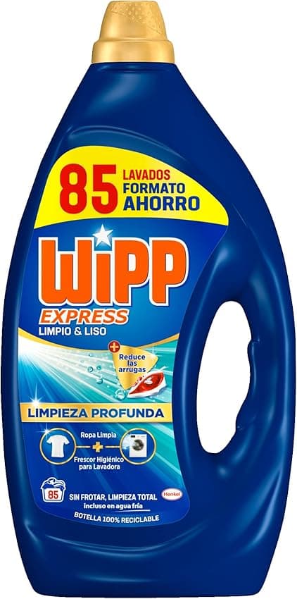 Imagen de Wipp Express Detergente Líquido Limpio y Liso 85 lavados en OfertitasTOP