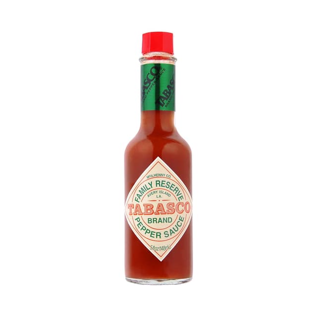 Detalle de TABASCO Family Reserve Sauce (150 ml) – scharfe Chili-Sauce mit 8 Jahren Reife