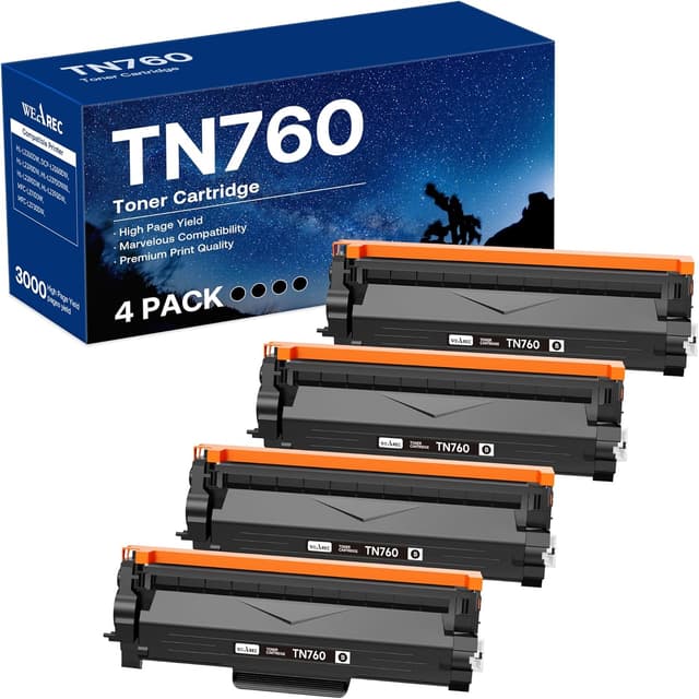Detalle de WEAREC TN760 Toner Cartridge 3000 pages 🖨