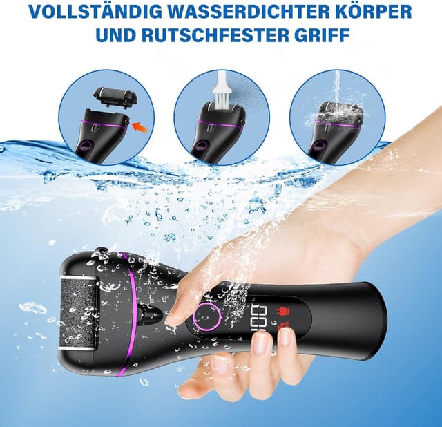 Thumbnail 6 de Ehomfory Hornhautentferner Elektrisch